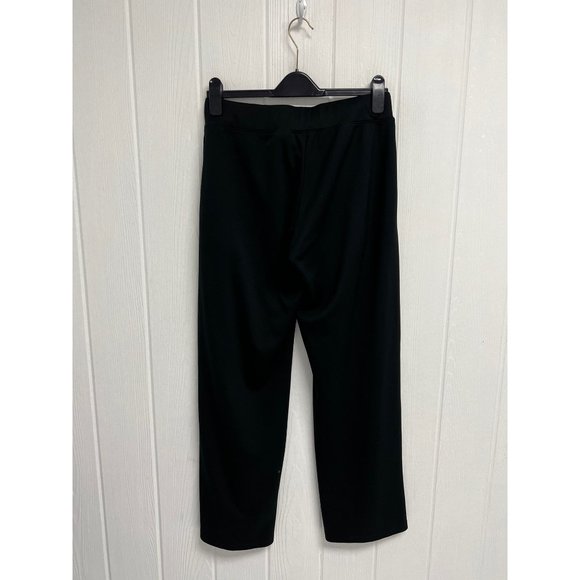 Nike Men's Straight Leg All Black Pull On Elastic Waist Track Pants Size M - Picture 3 of 11